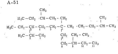 A-51 — chemical diagram